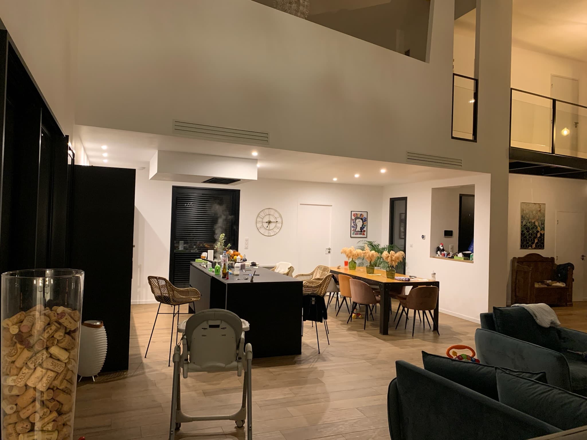 Maison avec mezzanine